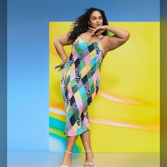 Patchwork Sleeveless Slip Dress - RIXO for Target - Picture 2 of 11